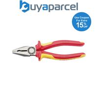 Draper 31920 KNIPEX 03 08 200UKSBE VDE Fully Insulated Combination Pliers, 200mm