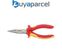 Draper 31944 KNIPEX 25 08 160UKSBE VDE Fully Insulated Long Nose Pliers, 160mm