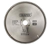 Draper 31978 TCT Triple Chip Grind Circular Saw Blade, 255 x 30mm, 100T