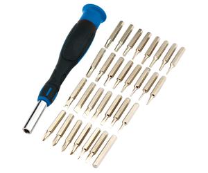 Draper 31PC PRECISION SCREWDRIVER SET 09550 Soft Grip Precision Screwdriver &