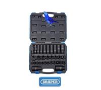 Draper 83098 Impact Socket Set 3/8in & 1/2in Sq. Dr. (32 Piece) per set