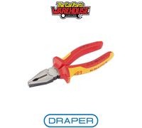 Draper 32019 KNIPEX 03 08 160UKSBE VDE Fully Insulated Combination Pliers 160mm