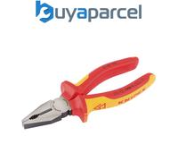Draper 32019 KNIPEX 03 08 160UKSBE VDE Fully Insulated Combination Pliers, 160mm