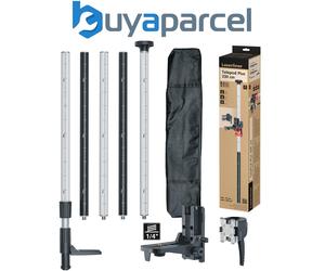 Draper 32179 Laserliner 090.122E TelePod Plus Telescopic Tripod, 330cm
