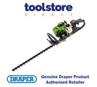 32319 500mm Petrol Hedge Trimmer 22.5cc 750W - Draper