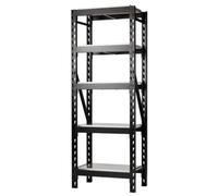 Draper 32444 Bunker 22 Piece Modular 5 Tier Racking Stainless Steel Shelving, 750mm