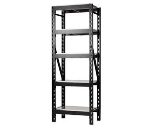 Draper 32444 Bunker 22 Piece Modular 5 Tier Racking Stainless Steel Shelving, 750mm