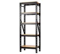 Draper 32446 Bunker 22 Piece Modular 5 Tier Racking Hardwood Shelving, 750mm