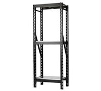 Draper 32461 Bunker 14 Piece Modular 3 Tier Racking Stainless Steel Shelving, 750mm