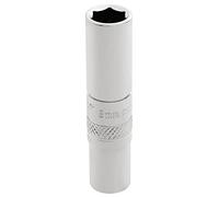 Draper 1/4" Drive Polished Finish Hi Torq Deep Hexagon Socket Metric 1/4" 8mm
