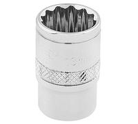 Draper 32776 3/8-Inch Square Drive 12-Point Hi-Torq Metric Socket, 13mm Size