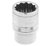 Draper 3/8" Drive Polished Finish Hi Torq Bi Hexagon Socket Metric 3/8" 14mm