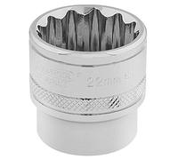 Draper Expert 32800 Hi-Torq® 12 Point Socket 3/8in Sq. Dr. 22Mm each