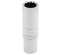 Draper 32822 Metric 3/8-Inch Square Drive Hi-Torq 12-Point Deep 12 mm Socket