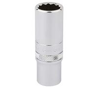 Draper 32965 Metric 3/8-Inch Square Drive Hi-Torq 12-Point Deep 15 mm Socket