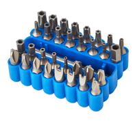 Draper 33 Piece Security Bit Set | 1/4" Metric Screwdriver Kit | 25mm Precision Hand Tools Accessories | Heavy-Duty Storage Case | 82406