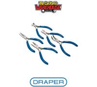 Draper 33057 Carbon Steel Mini Plier Set (5 Piece)