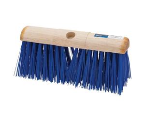 Draper 330mm Saddleback Broom Head | Heavy Duty Hard Floor Cleaning Hand Tool | Sweeping Brush | Outdoor Yard and Indoor | 43778