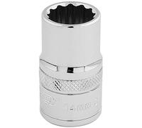 Draper 1/2" Square Drive Hi-Torq 12 Point Socket 14mm 33125