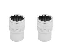 Draper 33231 1/2" Square Drive 12 Point Socket, 19