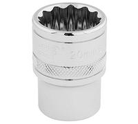 Draper Expert 33289 Hi-Torq® 12 Point Socket 1/2in Sq. Dr. 20Mm each