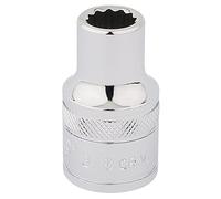 Draper Expert 33599 Hi-Torq® 12 Point Socket 1/2in Sq. Dr. 3/8in each