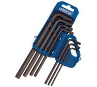 Draper Hexagon Allen Key Set 33693 – Imperial – 7 Piece – Blue
