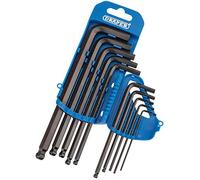 Draper 33694 Metric Hexagon And Ball End Hexagon Key Set (10 Piece) per set
