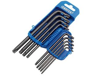 Draper 33743 TX-Star Torx Allen Key Set 7 Piece TX10 - TX40
