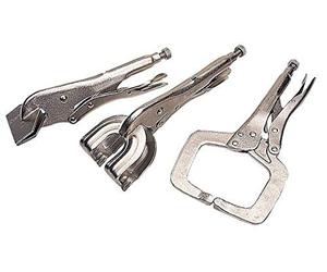 Draper 33836 Self Grip Clamp Kit, 3 Pieces , Blue