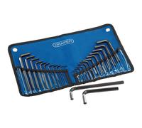 Draper 33892 Metric/Imperial Combined Hex. Key Set (25 Piece)