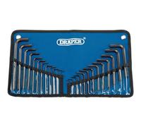 Draper 33892 Metric/Imperial Combined Hexagon Allen Key Set in Tool Blue