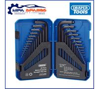 DRAPER 33894 30 PIECE HEXAGONAL ALLEN KEYS METRIC / IMPERIAL 0.7mm -> 10mm