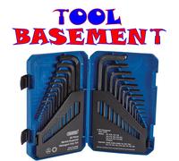 Draper 33894 Metric/Imperial Combined Long Pattern Hexagon Key Set (30 Piece) per set