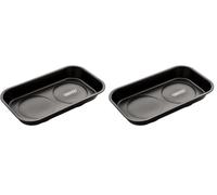 Draper 34184 Large Magnetic Parts Tray, Black (Pack of 2)