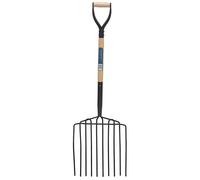 Draper 34227 10 Prong Potato Fork With Wood Shaft And Myd Handle each