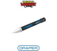 Draper Expert 1000V Cat 3 Non Contact Voltage Tester With Inspection Light