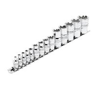 Draper 34415 Draper Expert TX-STAR® Socket Set, 1/4", 3/8" & 1/2" Sq. Dr. (