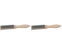 Draper 34477 File Cleaning Brush, 210mm, Blue (Pack of 2)