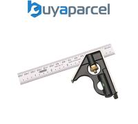 DRAPER METRIC AND IMPERIAL COMBINATION SQUARE, 150MM STOCK NO: 34702