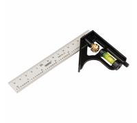 Draper 34702 Metric and Imperial Combination Square, 150mm 7C Gauges and Mark Ma