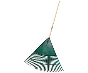 Draper 34875 Extra Large Head Plastic Leaf Rake, 700mm , Blue