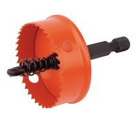 Draper 34989 Expert Bi-Metal Hole Saw with Integrated Arbour, 38mm