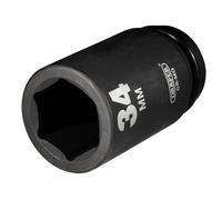 Draper 34mm 3/4"D Deep Impact Socket 6 Point Metric Hi-TORQ 27142