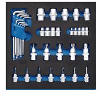 Draper Expert 63512 TORX TX/STAR FEMALE TORX E-Sockets & TX-Star Keys