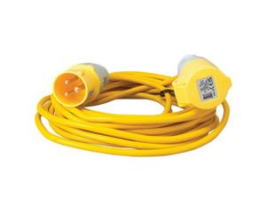 Draper 35073 Defender E85118 110V Extension Lead Yellow 1.5mm 16A 10M