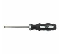 Draper 35181 Expert Expert Pound Thru Plain Slot Soft Grip Screwdriver, 6.5 x 10