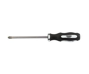 Draper 35232 Expert Pound Thru PZ Type Number 3 Screwdriver with Soft Grip, 150mm