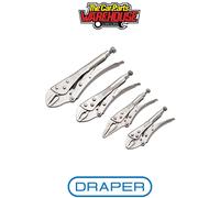 Draper 35373 Locking Pliers Set (4 Piece)