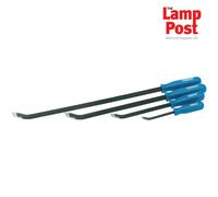 Draper 35396 Heavy Duty 4 Piece Pry Bar Set Crowbar Wrecking Prybar Crow Bar